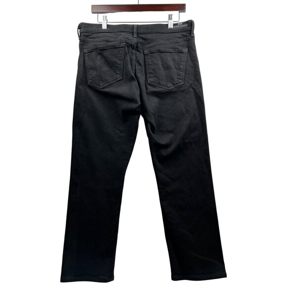 Citizens of Humanity Elsa Mid Rise Slim Fit Crop Jeans Black Sz 30  MADE IN USA - Picture 4 of 11